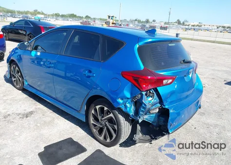 2018 Toyota Corolla Im из США, поврежденный, VIN JTNKARJE1JJ564798